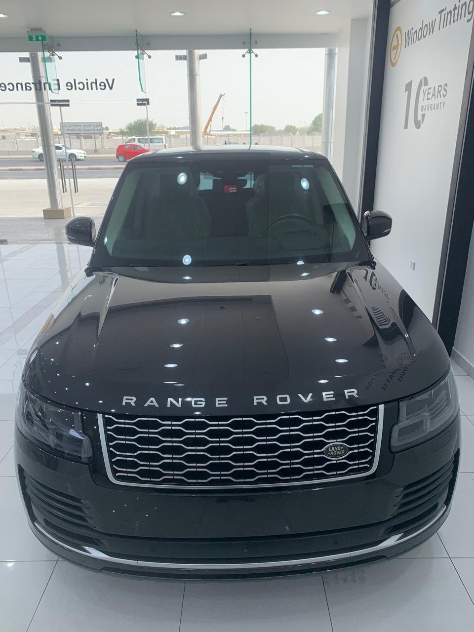 Range Rover — window tinting and PPF Sharjah